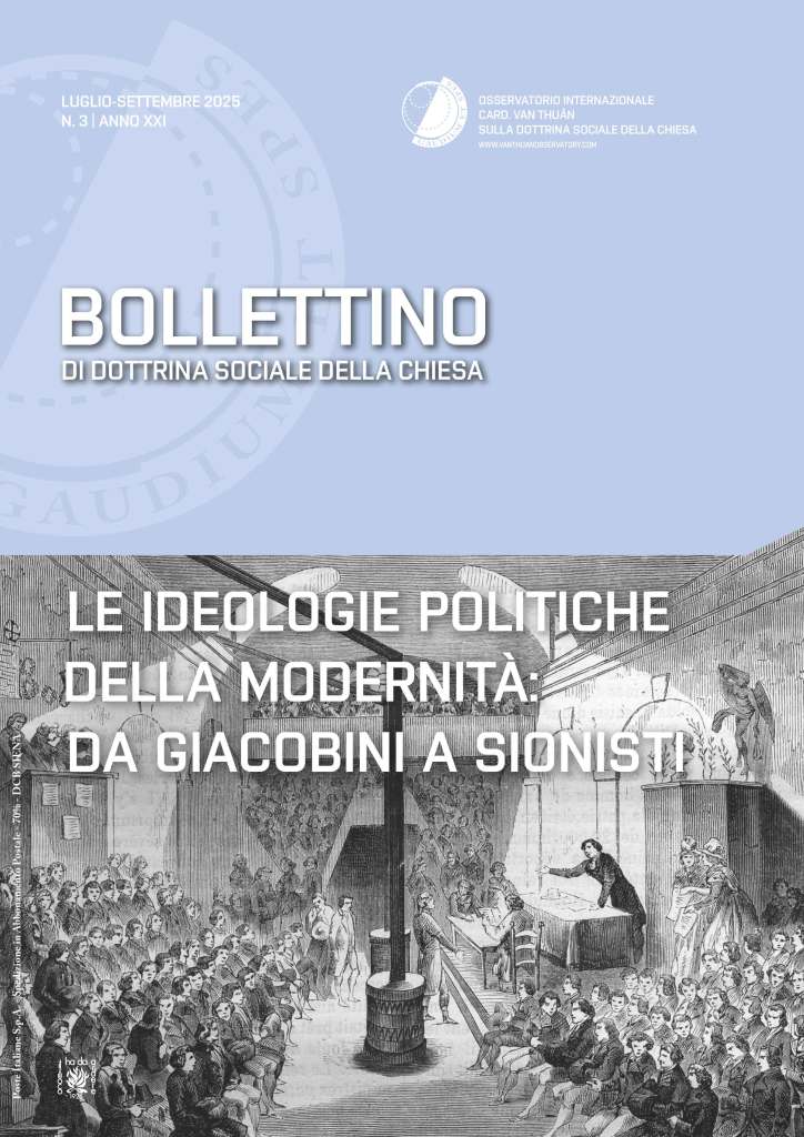 Le ideologie politiche della modernità: da giacobini a sionisti. Bollettino 3/2025